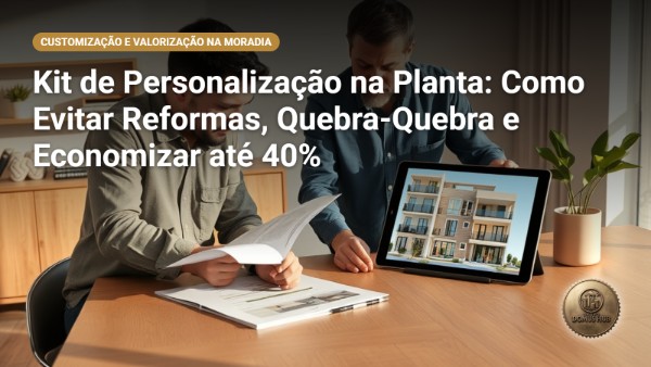 Kit de Personalização na Planta: Como Evitar Reformas, Quebra-Quebra e Economizar até 40%