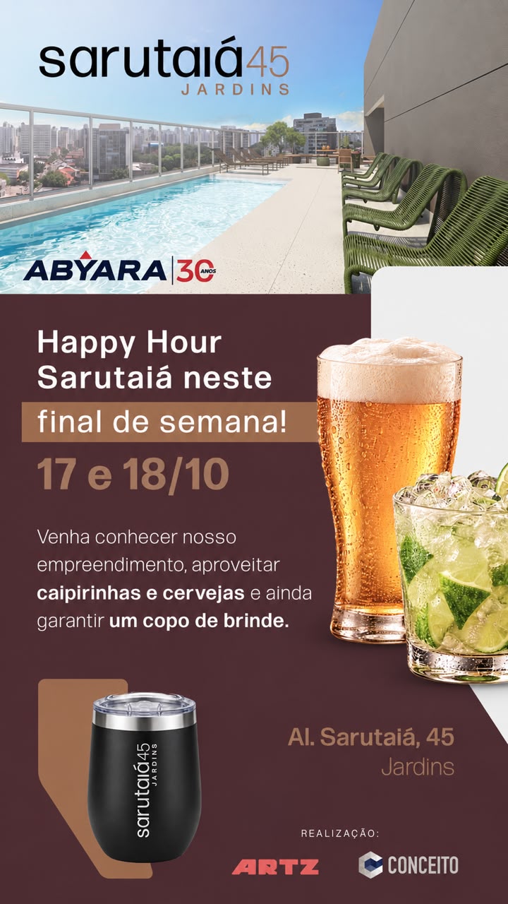 Happy Hour Sarutaiá