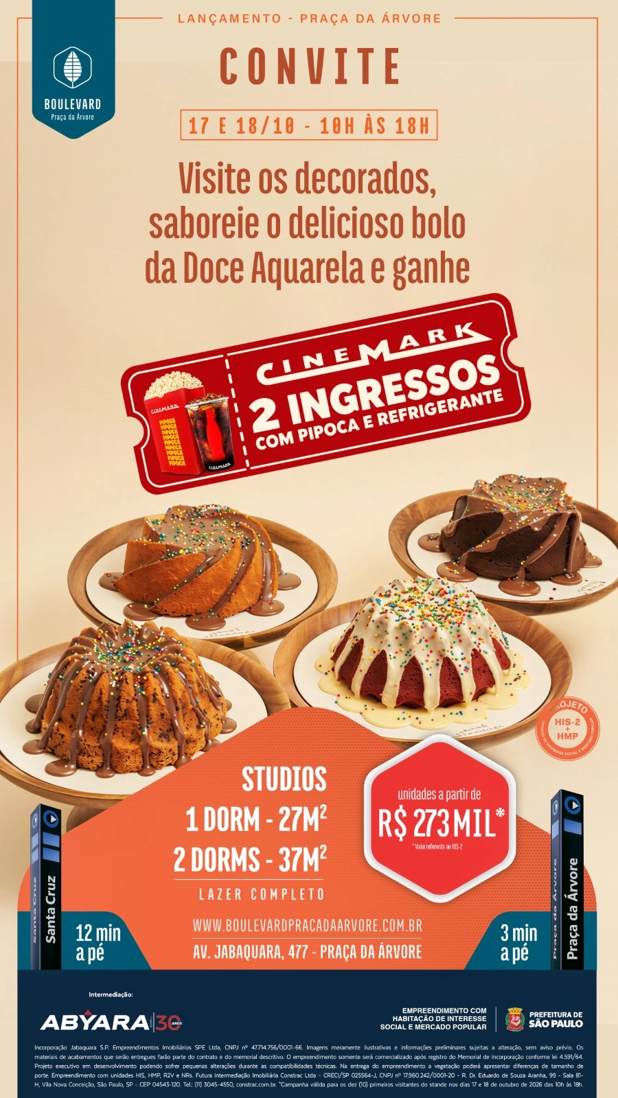 Visite o decorado e ganhe ingressos de cinema